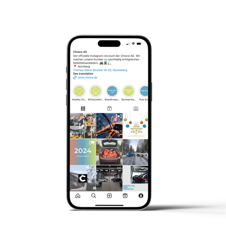 Folge uns auf Instagram!